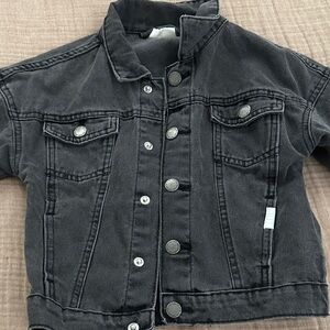 Cotton On Kids Charcoal Jean Jacket
